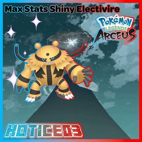 electivire base stats|electivire arceus.